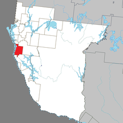 Location within Témiscamingue RCM