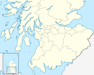 1891–92 Scottish Football League is located in Scotland South