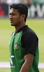 Shakib Al Hasan in July 2010