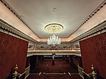 A stairwell to the basement of the Royal Alexandra Theatre, in Toronto, Canada.