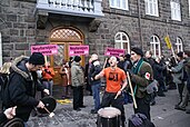 Icelandic financial crisis protesters