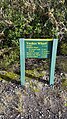 Sign for Yankee Wharf, Rangitoto Island