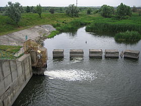 Водосброс Рогозянского водохранилища