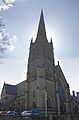 A composite photo of Lancaster Cathedral from the northwest