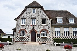 The town hall in Sainte-Marie-au-Bosc