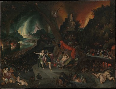 Aeneas and the Sibyl in the Underworld, c. 1630, Metropolitan Museum of Art