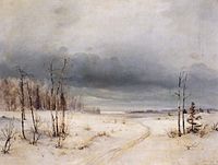 Savrasov: Winter (c. 1870)