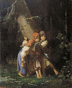 « Paysannes dans la forêt », (1878) - Galerie d'art d’État de Perm.