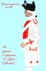 Régiment d’Artois de 1779 à 1786