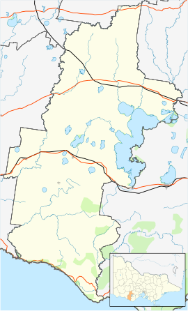 Scotts Creek is located in Corangamite Shire