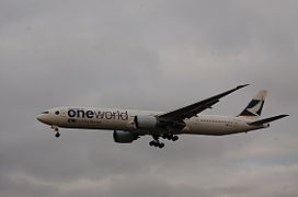 Boeing 777-300ER (in Oneworld livery)