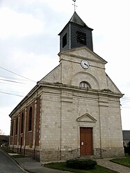 The church in Bertrancourt