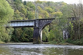 Le pont ferroviaire de Chaleux (Houyet)