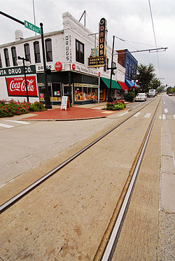 Downtown Argenta in September 2011