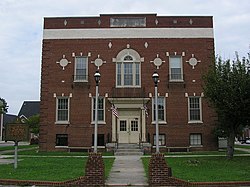 Cumberland County courthouse in Burkesville