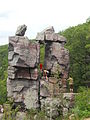 Devil's Doorway rock formation at Devil's Lake State Park (Wisconsin)