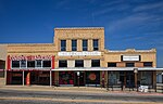 Old building in downtown De Leon