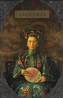 Painting of Empress Dowager Cixi, 1905