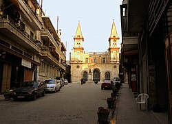 Cathedral of St. Elijah in Farhat Square, Jdayde district