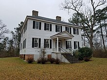 The exterior of the Feasterville Boarding house.