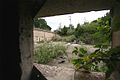 A view from inside the data booth of Btty Kellogg Pit B