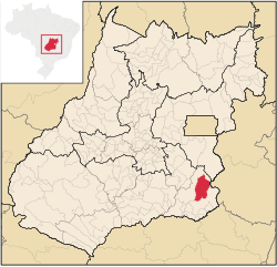 Location in Goiás state