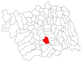 Gura Văii – Mappa