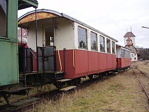 ESZ Personenwagen bei der Jagsttalbahn