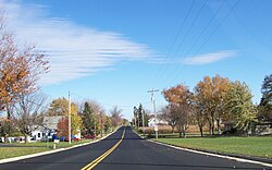 Looking west at Jericho