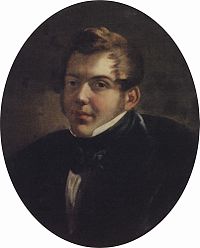 Портрет Лопыревского кисти К. Брюллова (1836)