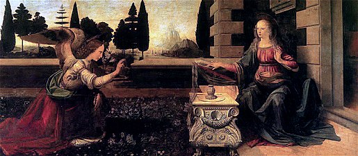 Annunciazione (c. 1472 – 1475, Firenze, Galleria degli Uffizi).