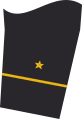 Oberfähnrich zur See OA (Senior Midshipman OA cuff, designed identically to officer ranks)