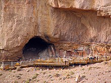 Entrance to a cave