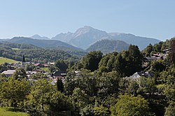 Marktschellenberg seen from the north