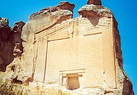 Midas Tomb in Yazılı village