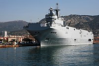 Mistral (L9013) in Toulon harbour