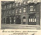 Köpenicker Straße 96/97, Neue Philharmonie Postkarte gelaufen, 1907