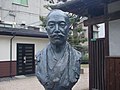 Mori Ogai's statue in Kokura