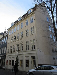 The building seen from the street