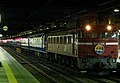 EF81形電気機関車牽引の「北陸」（2008年12月 金沢駅）