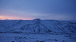 Polarnatt i Nordkinnhalvøya, det europeiska fastlandets nordligaste halvö.