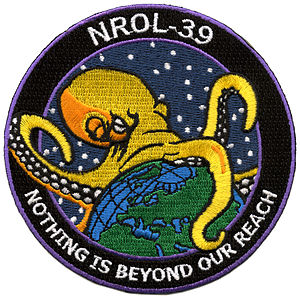 Mission patch of NROL-39, by the National Reconnaissance Office