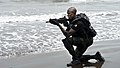 Fuerzas especiales de Camerún con Galil ACE durante un ejercicio marítimo de EE. UU./África diseñado para aumentar la seguridad marítima en el Golfo de Guinea.