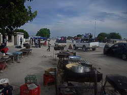 Open air market in Omuthiya