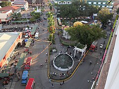 Plaza Pershing top view