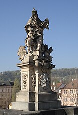 Sainte Ludmila avec saint Venceslas enfant.