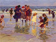 Edward Henry Potthast A July Day, oil, 1914