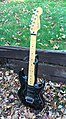 A black 1992 Fender Prodigy.