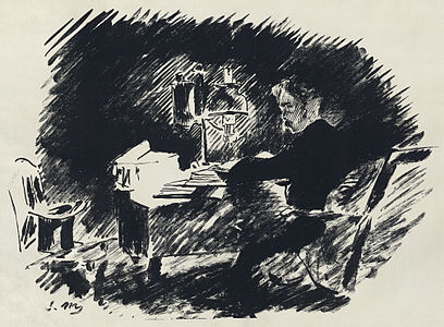 The Raven, Plate 1, by Édouard Manet (edited by Durova)