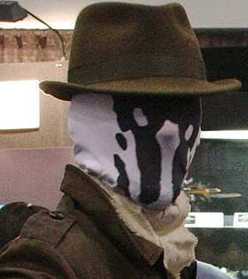 Cosplay de Rorschach.